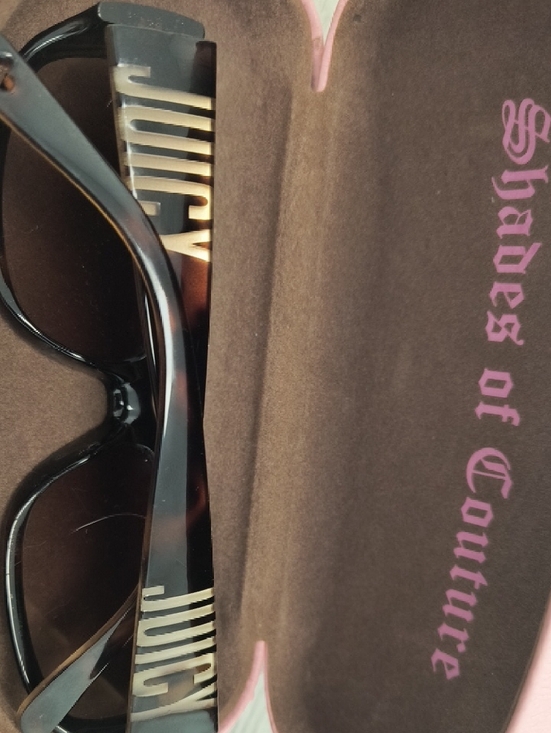 Juicy Couture Brown Gradient Sunglasses with Tortoiseshell Frame main image 10